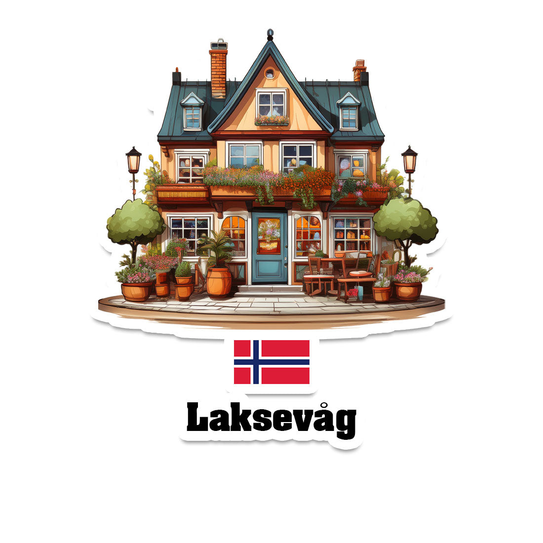Laksevåg Sticker