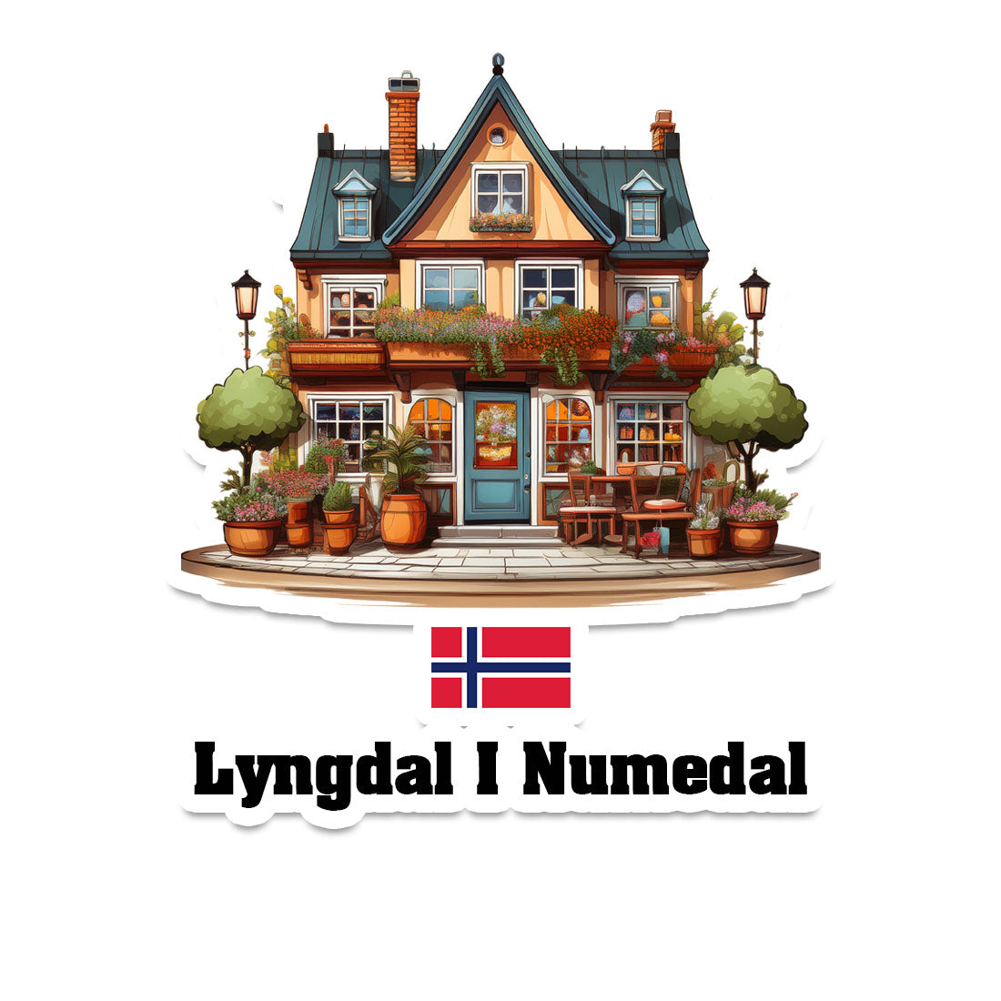 Laukvik Fridge Magnet
