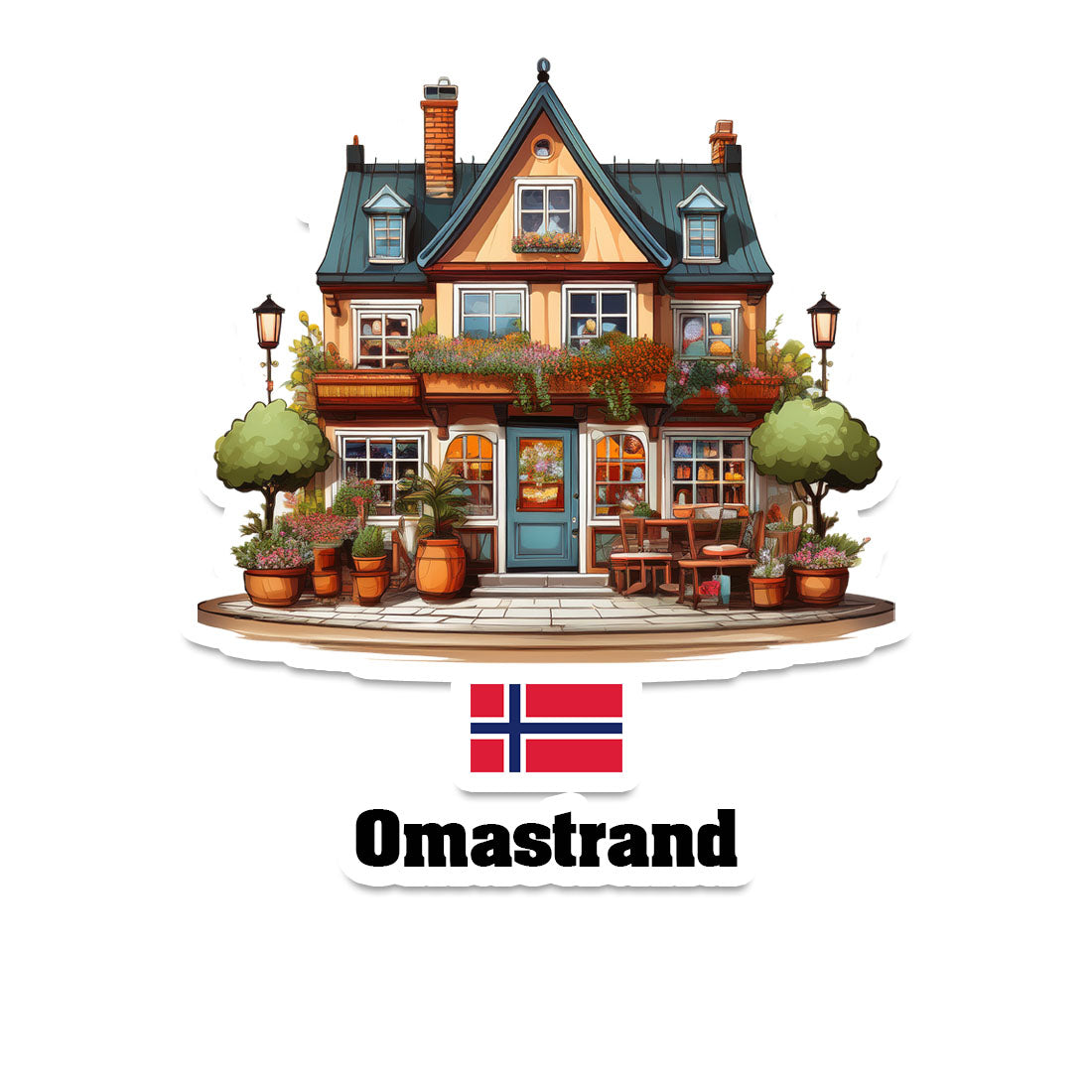 Næroset Fridge Magnet