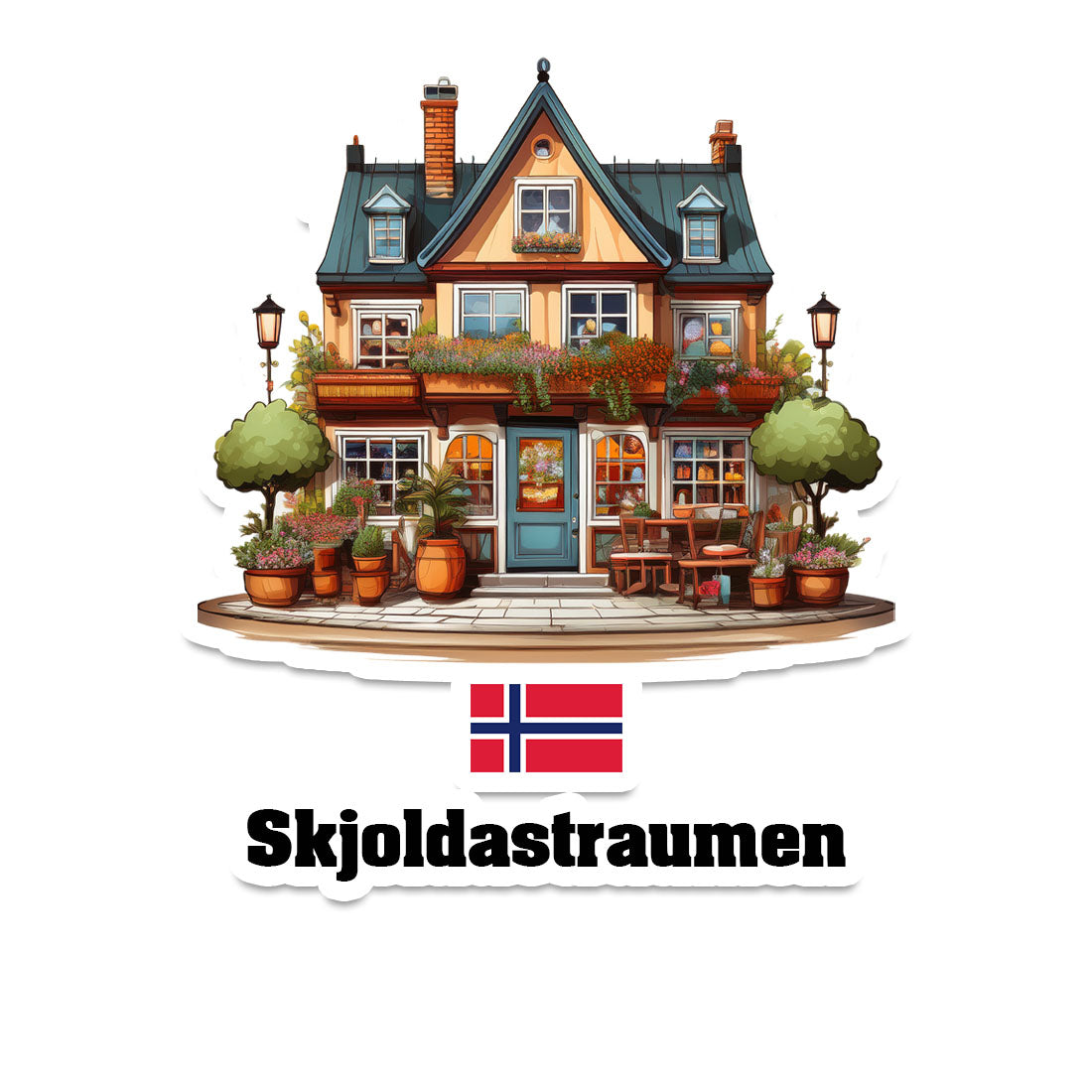 Skjoldastraumen Sticker