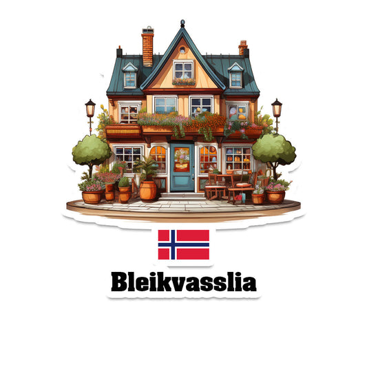 Bleikvasslia Sticker