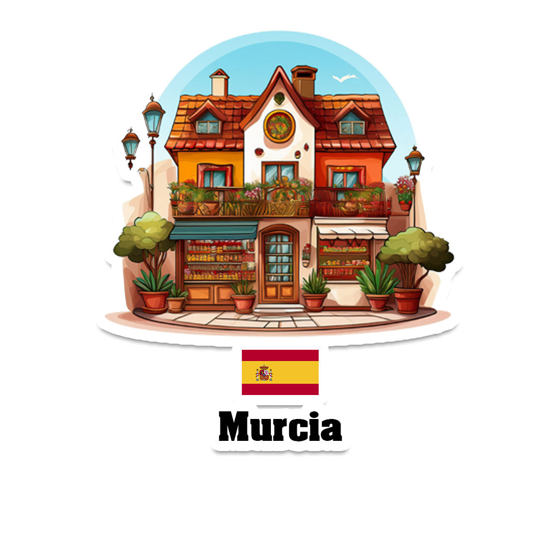 Murcia Sticker