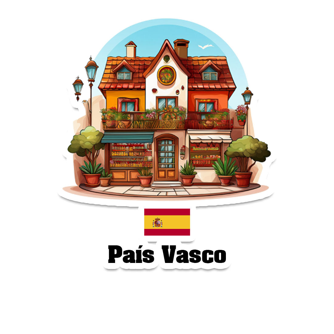 País Vasco Sticker