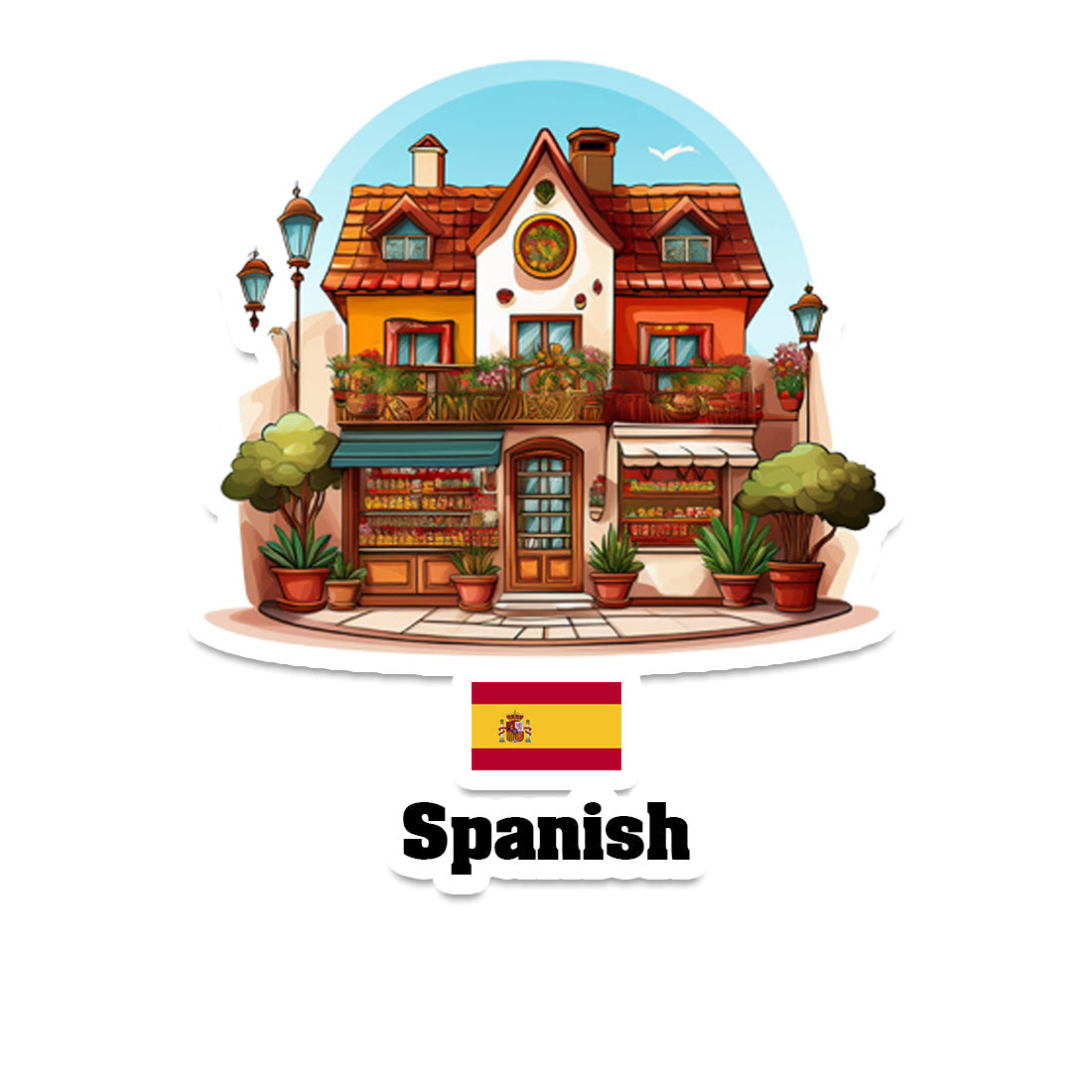 Spanish Sticker