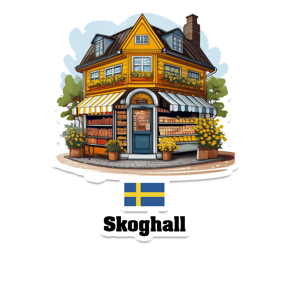 Skoghall Sticker