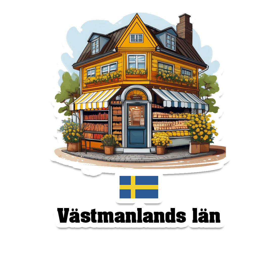 Västmanlands län Sticker