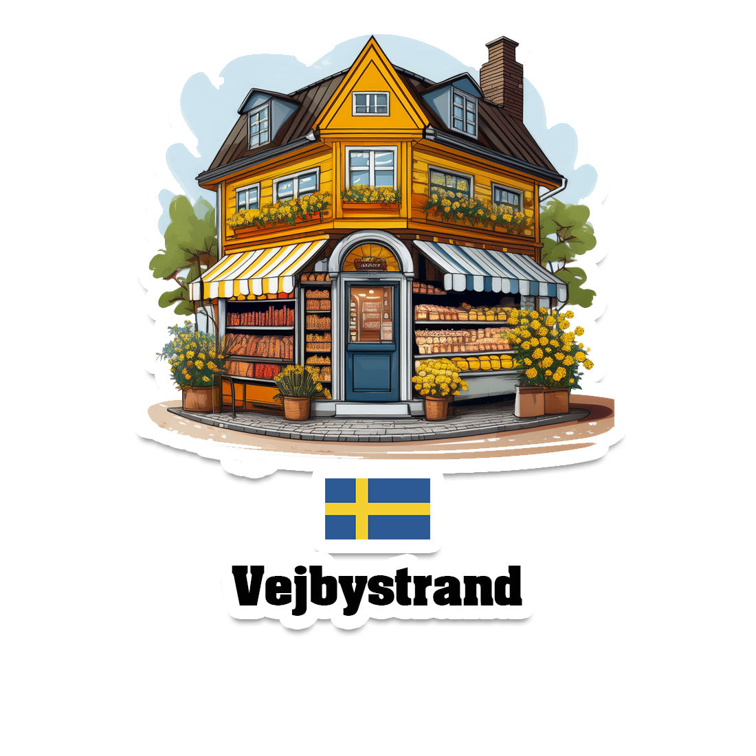 Vejbystrand Sticker