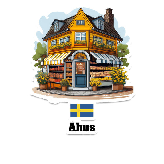 Åhus Fridge Magnet