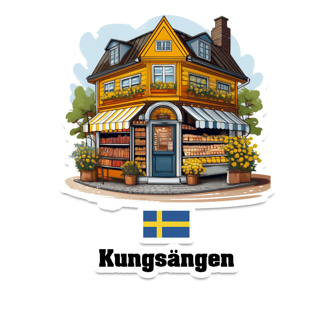 Kungsängen Fridge Magnet