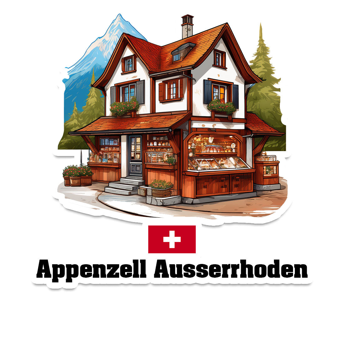 Appenzell Ausserrhoden Sticker