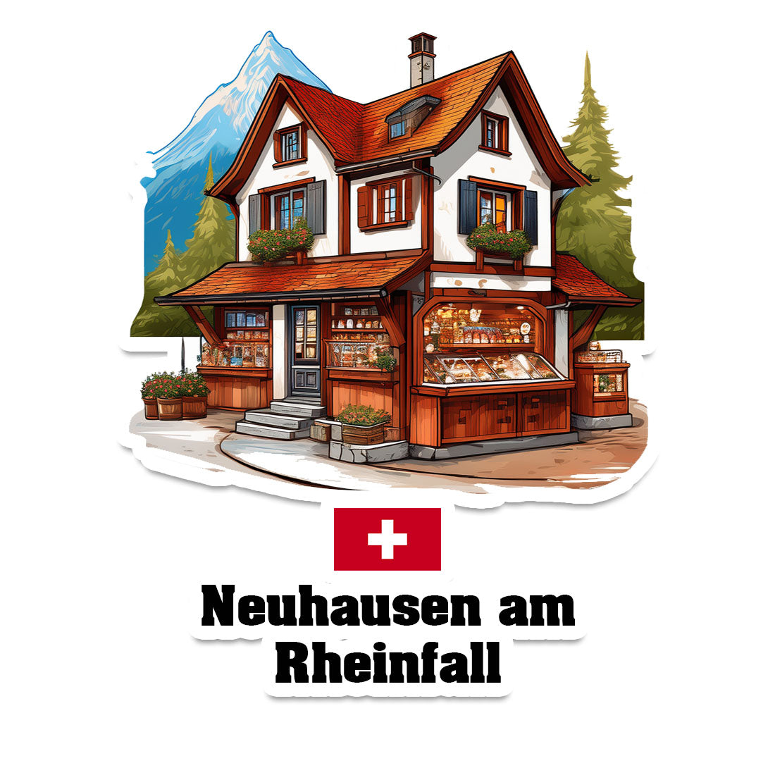 Neuhausen am Rheinfall Fridge Magnet