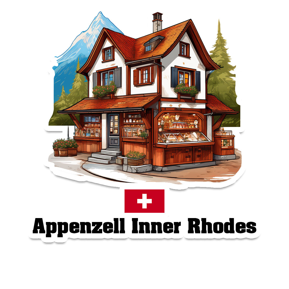 Appenzell Inner Rhodes Sticker