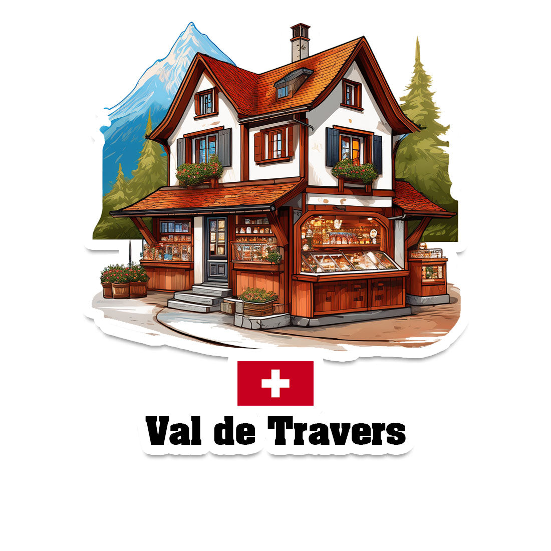 Val de Travers Sticker
