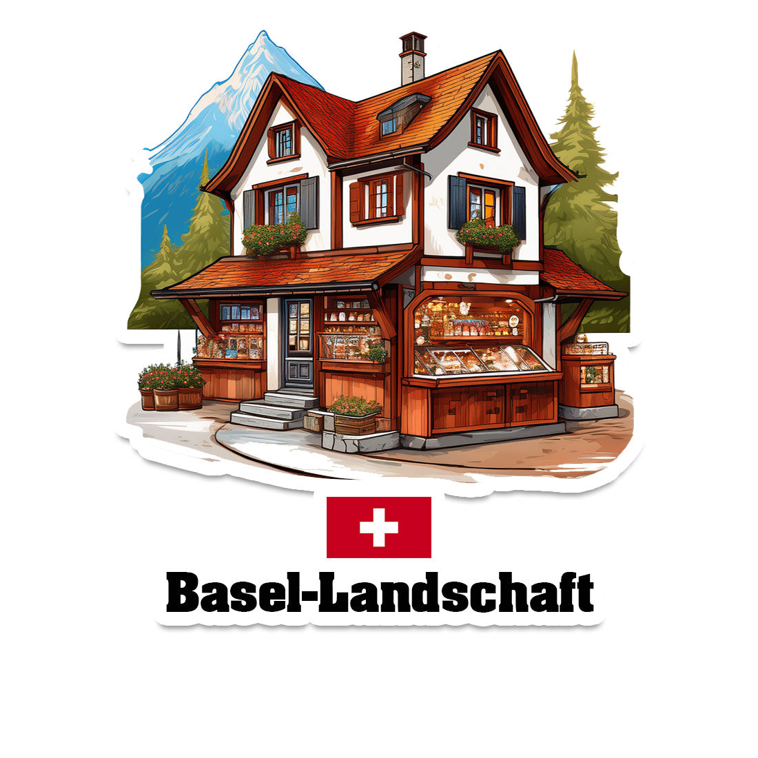 Basel-Landschaft Fridge Magnet