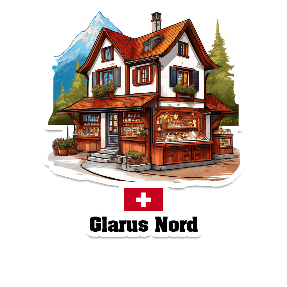 Glarus Nord Sticker