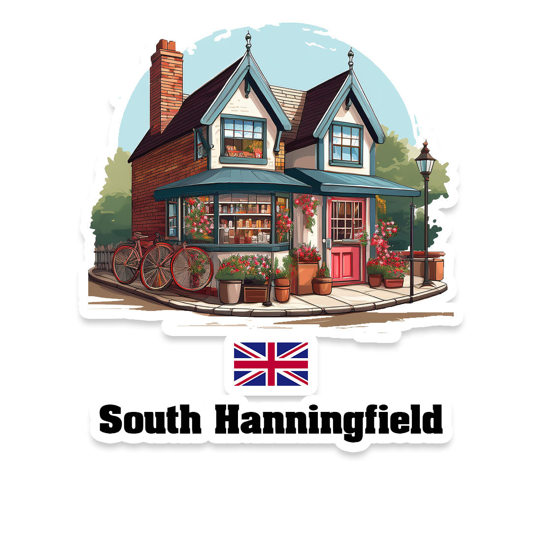 South Hanningfield Fridge Magnet