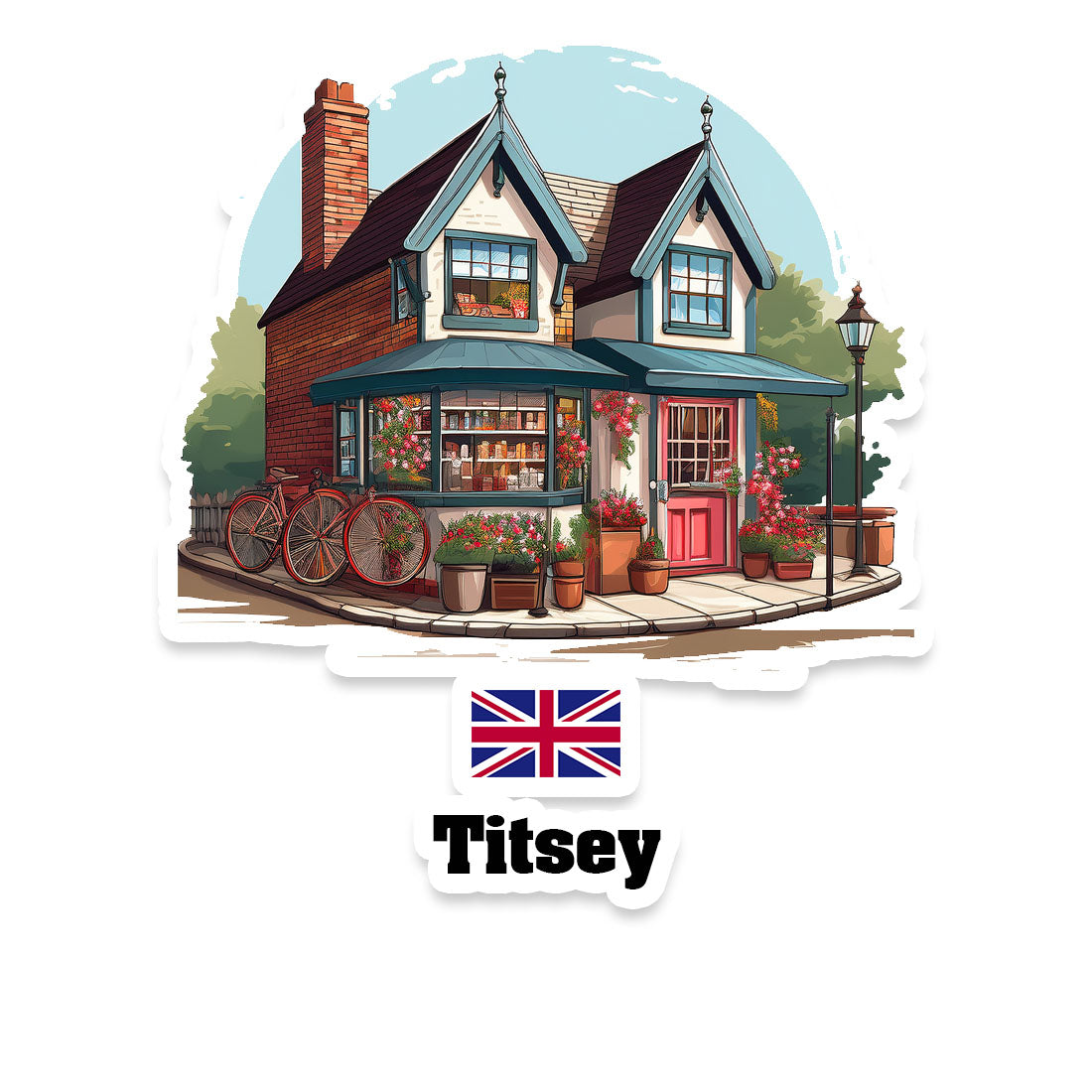 Titsey Fridge Magnet