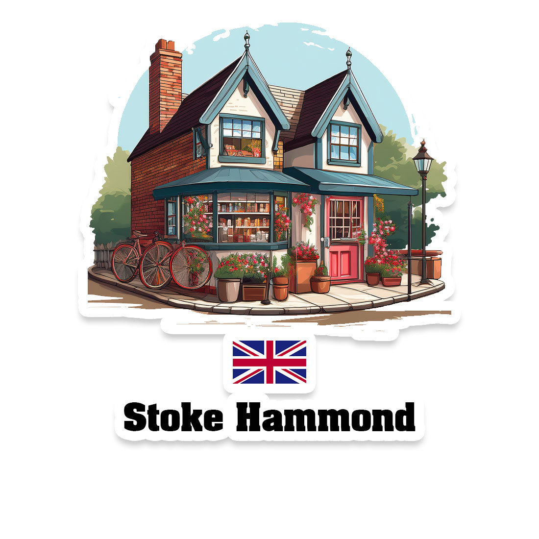 Stoke Hammond Fridge Magnet