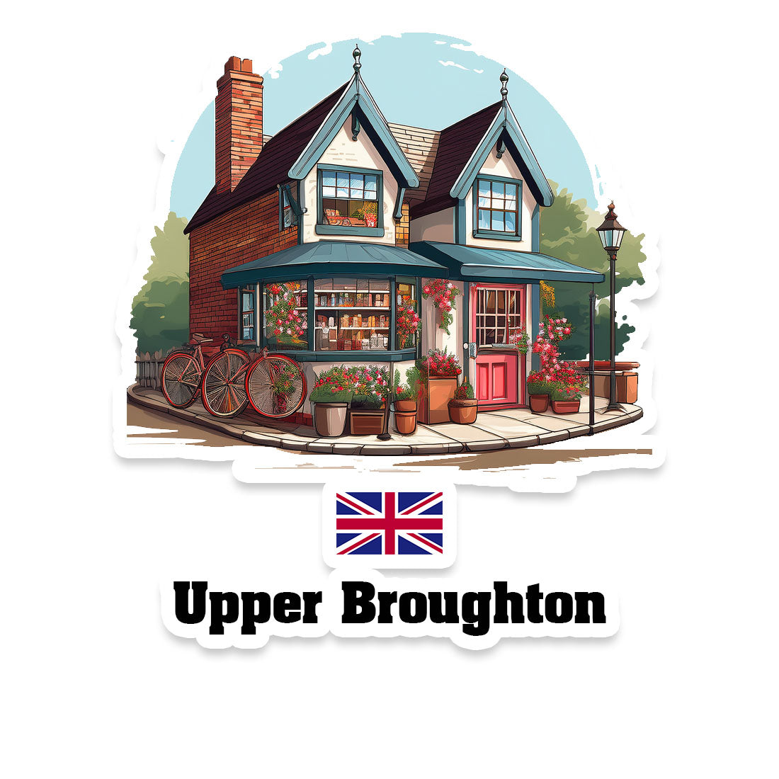 Upper Broughton Fridge Magnet