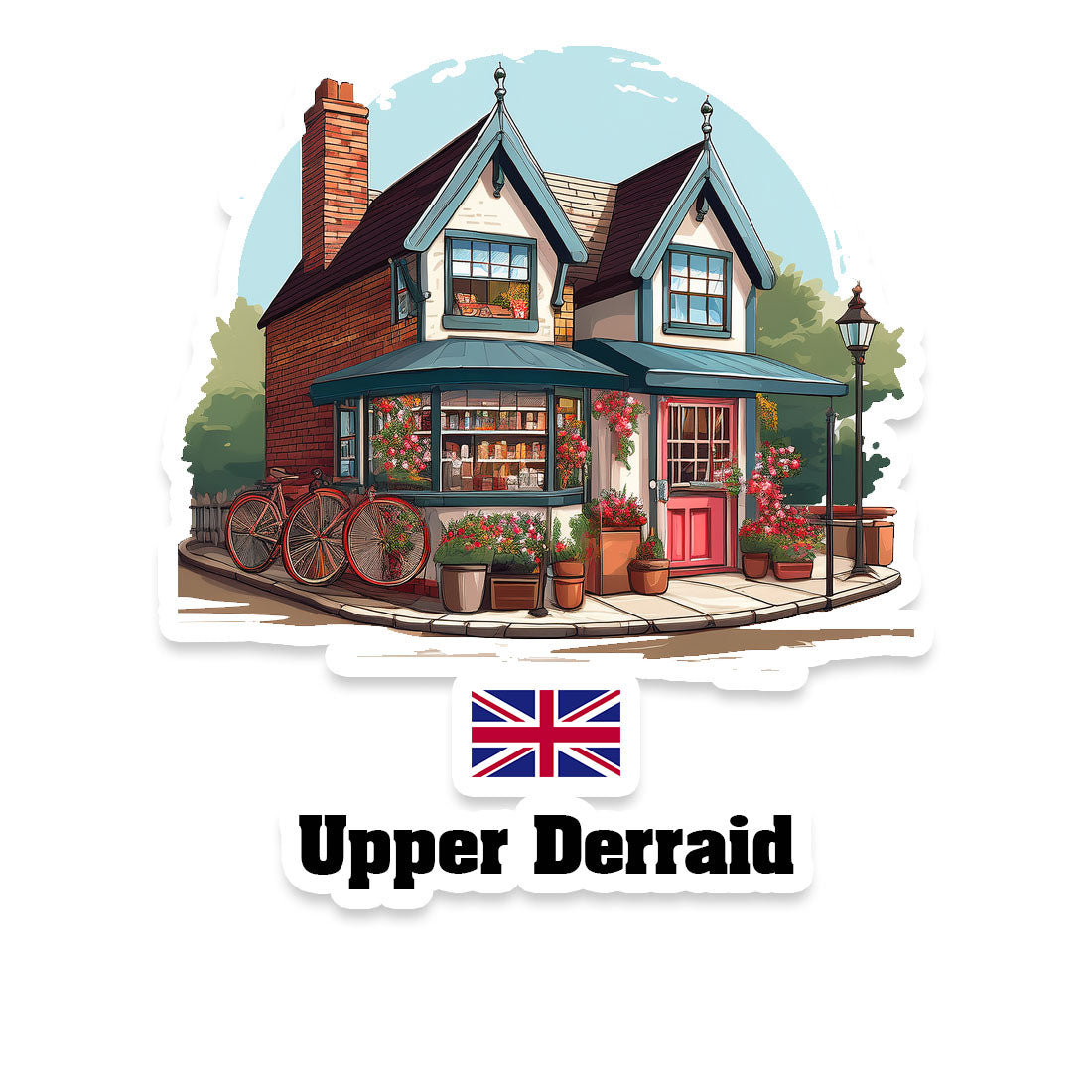 Upper Derraid Fridge Magnet