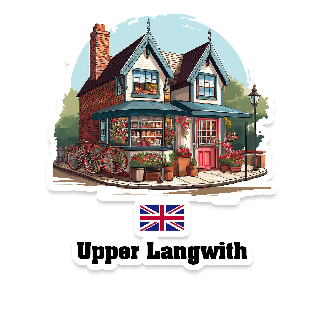 Upper Langwith Fridge Magnet