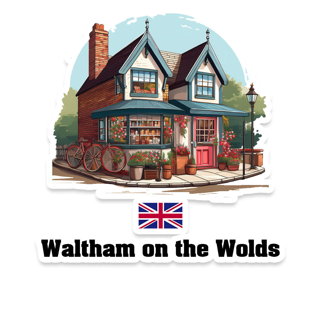 Waltham on the Wolds Fridge Magnet