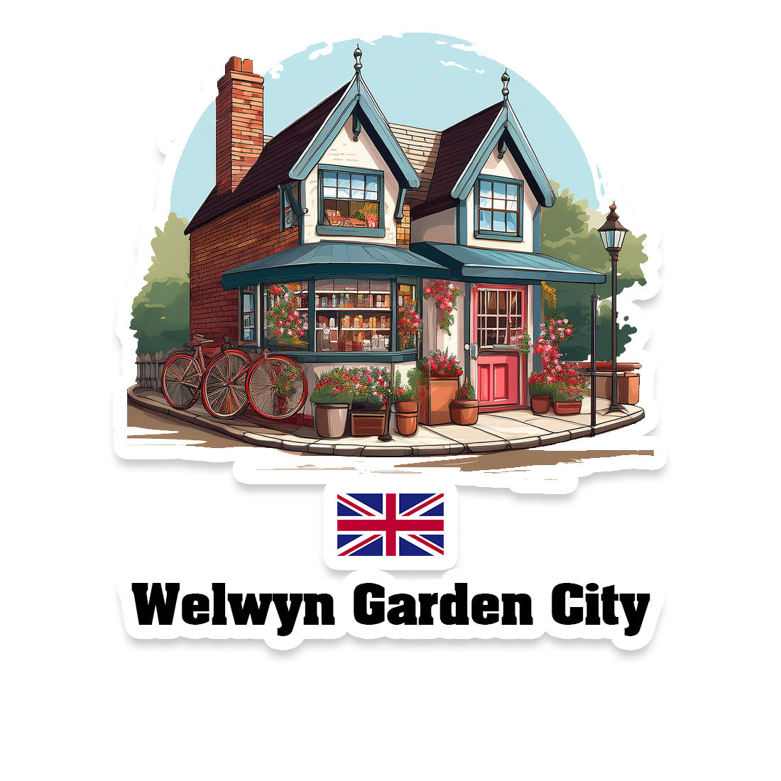 Welwyn Garden City Sticker
