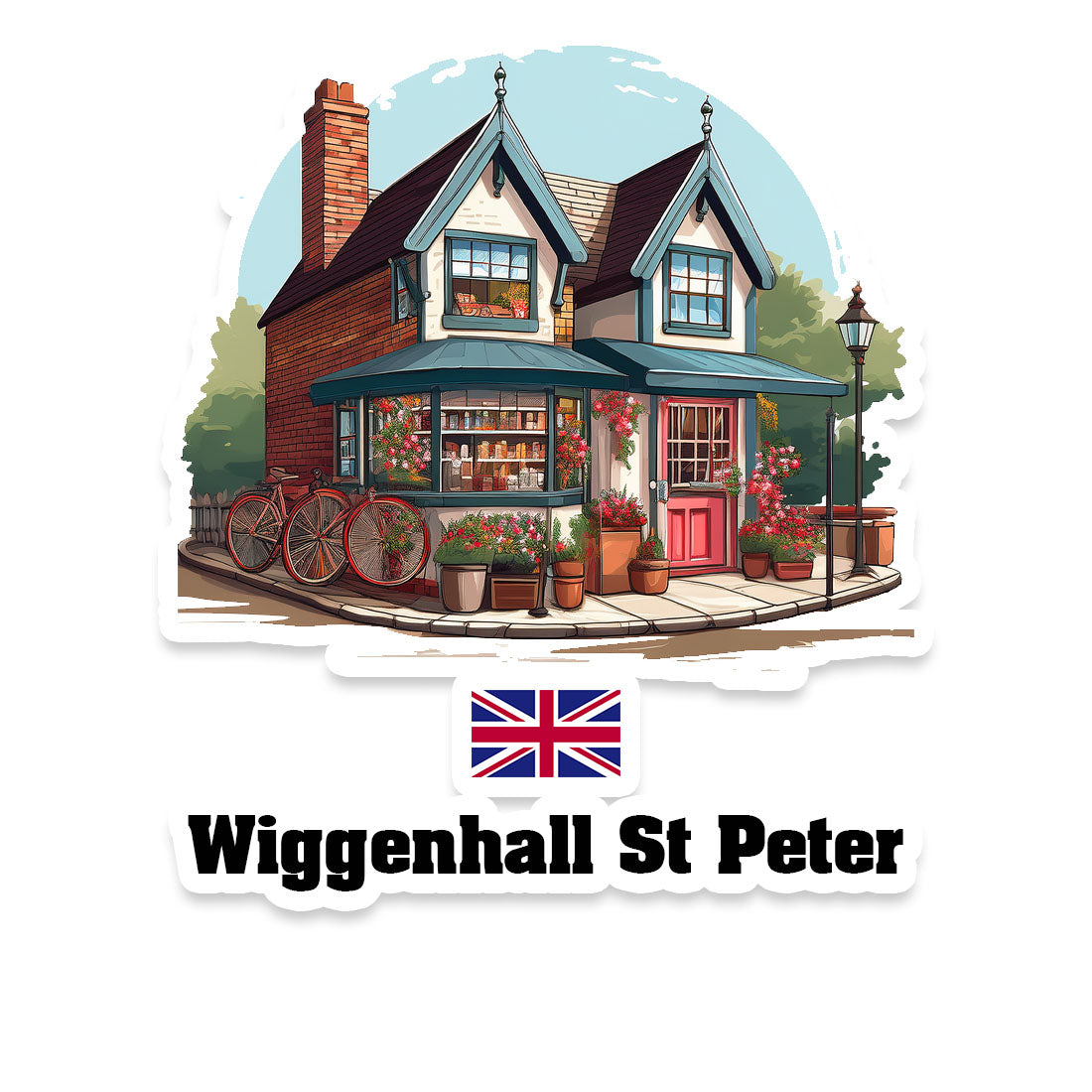 Wiggenhall St Peter Sticker