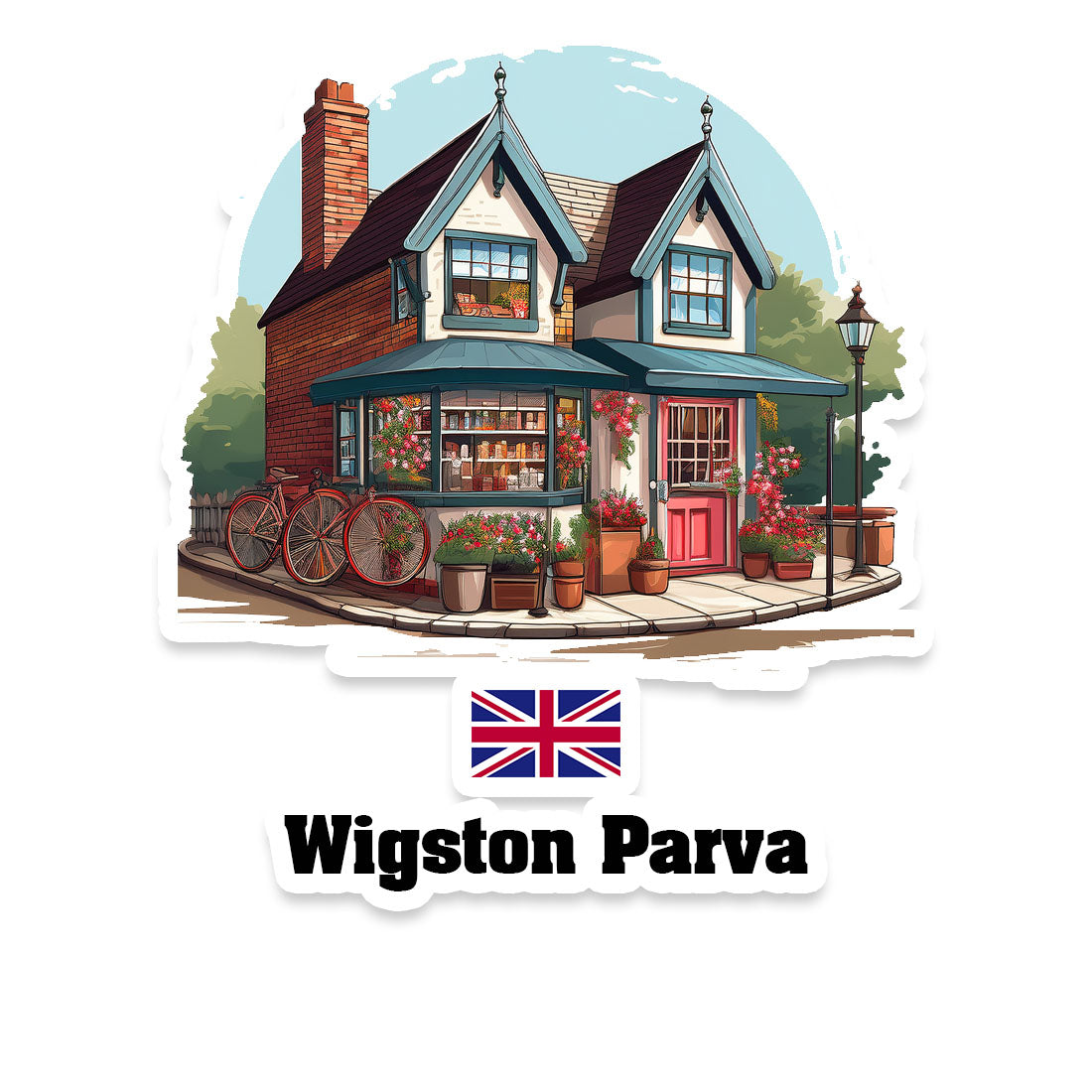 Wigston Parva Sticker