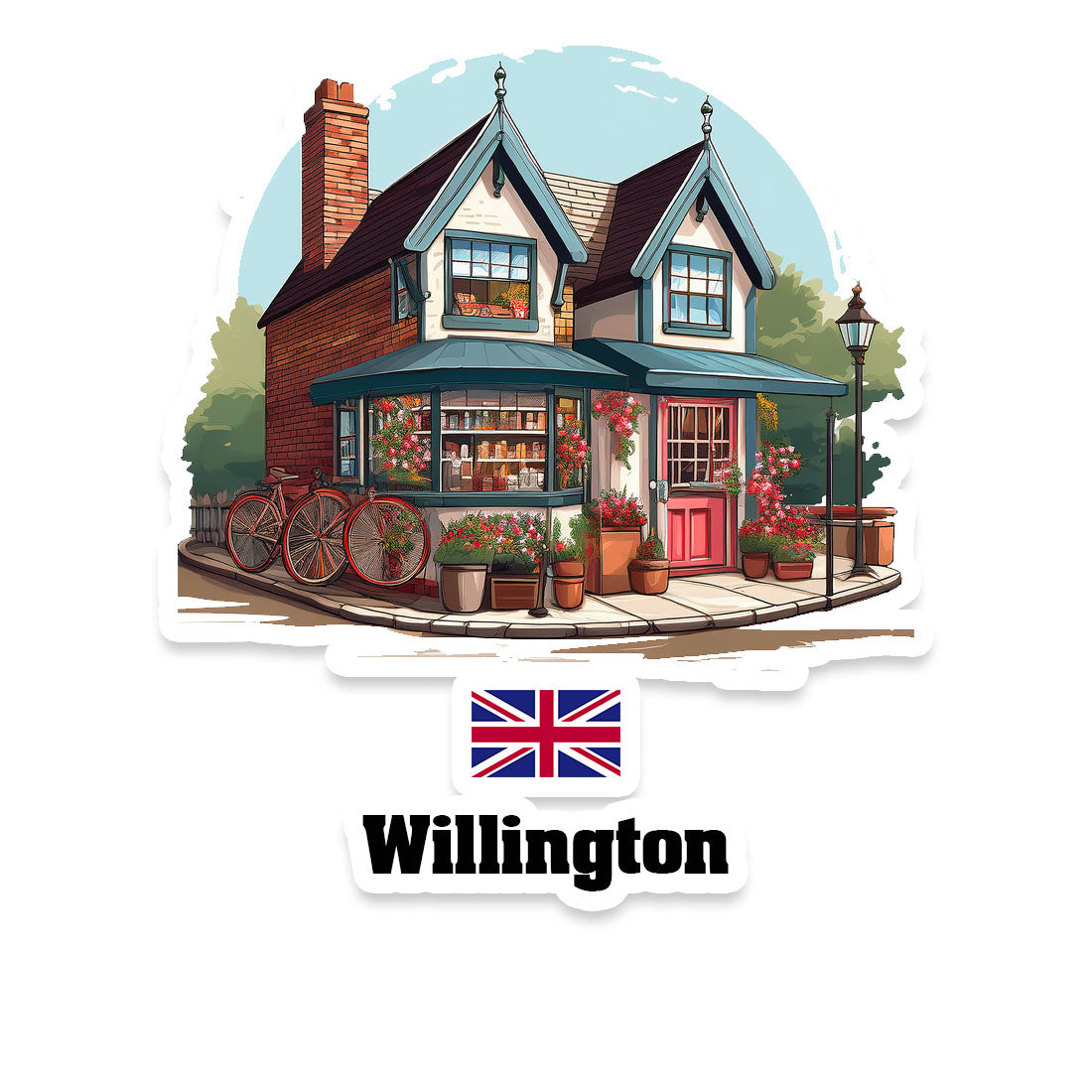 Willington Fridge Magnet