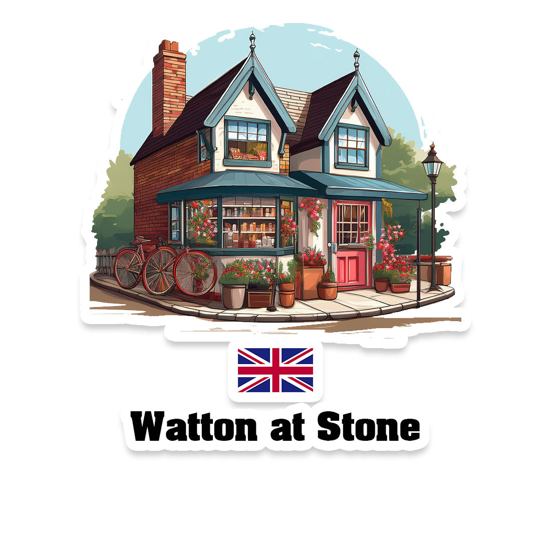 Watton at Stone Fridge Magnet