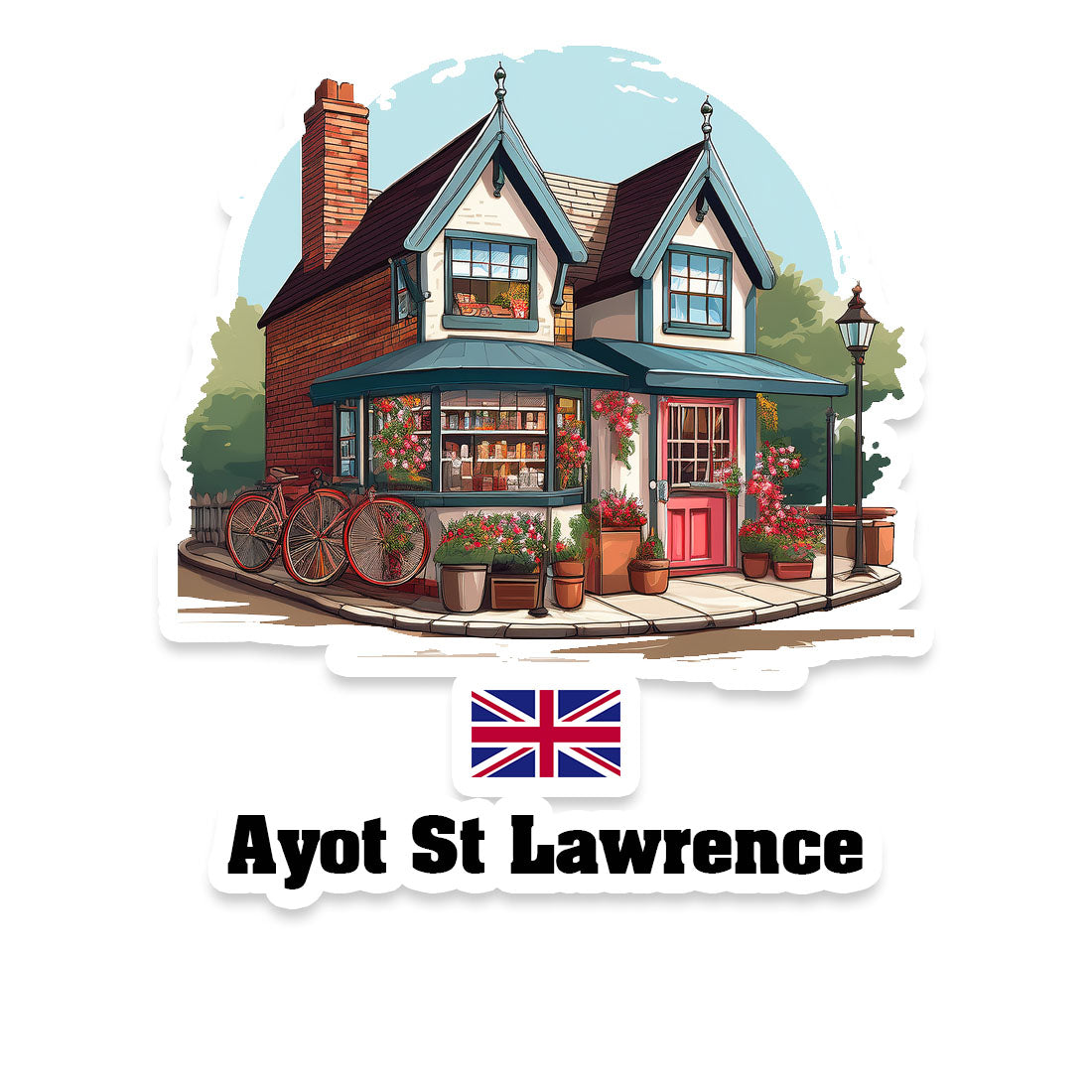 Ayot St Lawrence Fridge Magnet