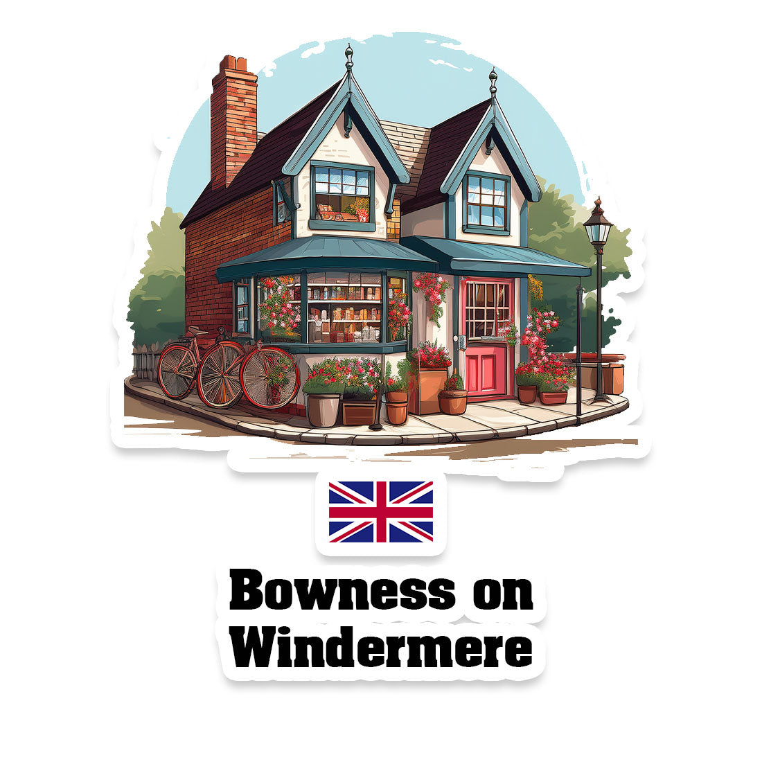 Bowness on Windermere Sticker