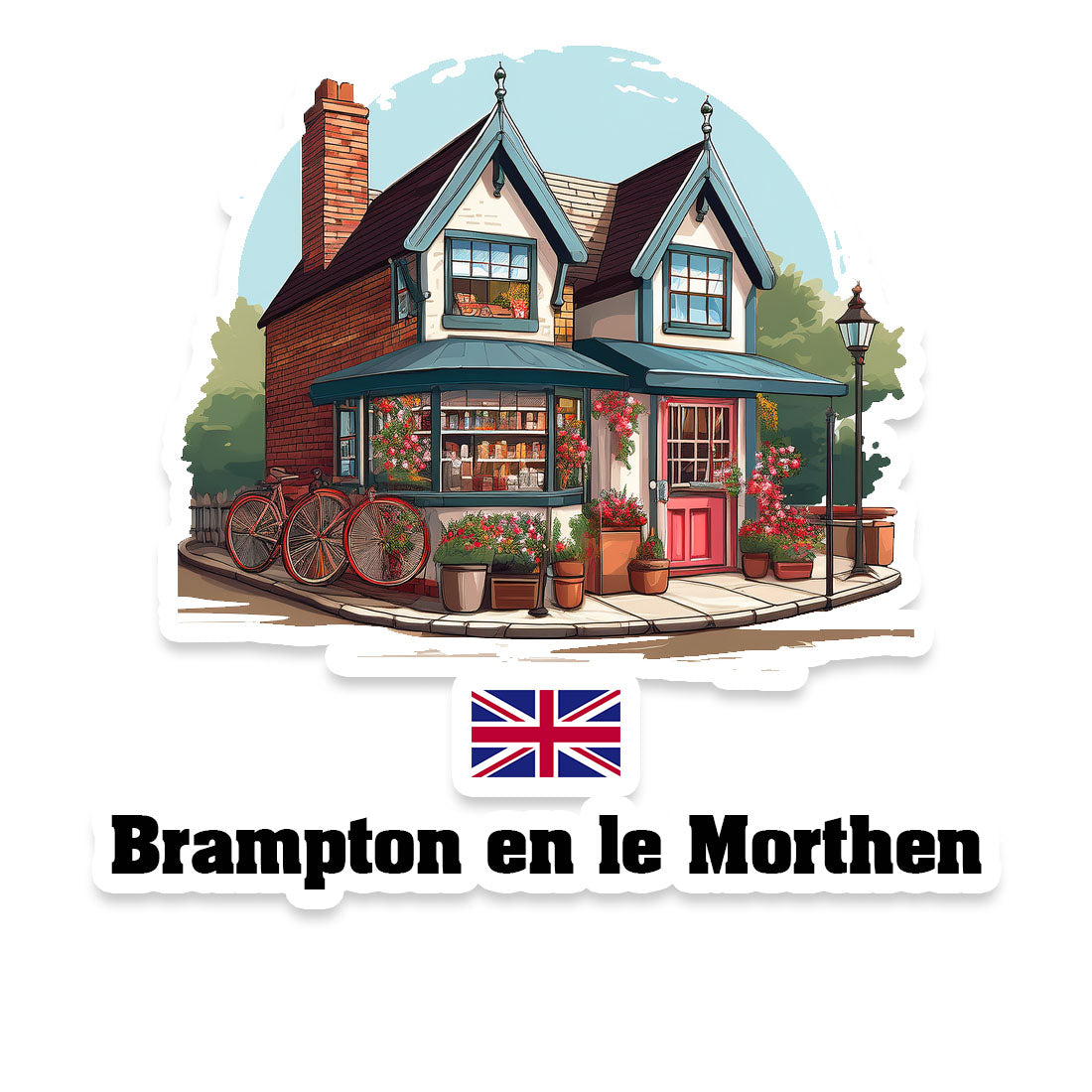 Brampton en le Morthen Sticker