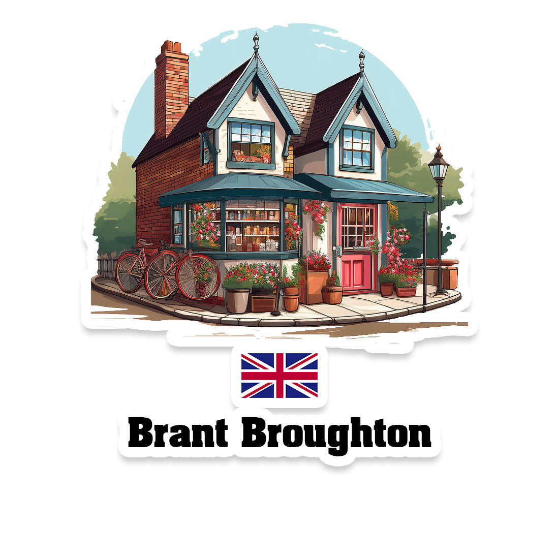 Brant Broughton Fridge Magnet