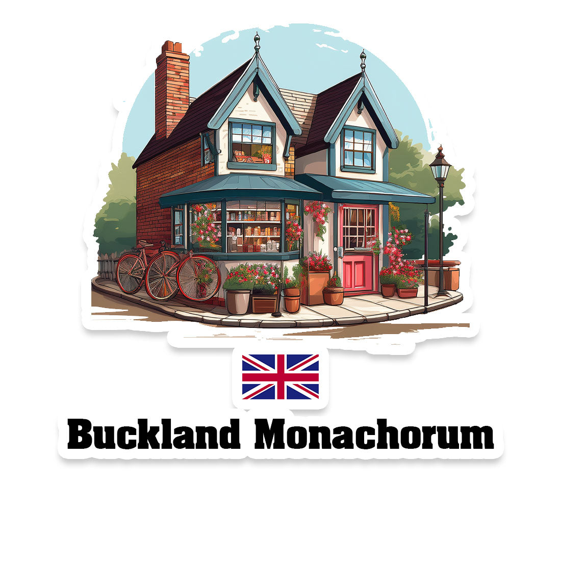Buckland Monachorum Sticker