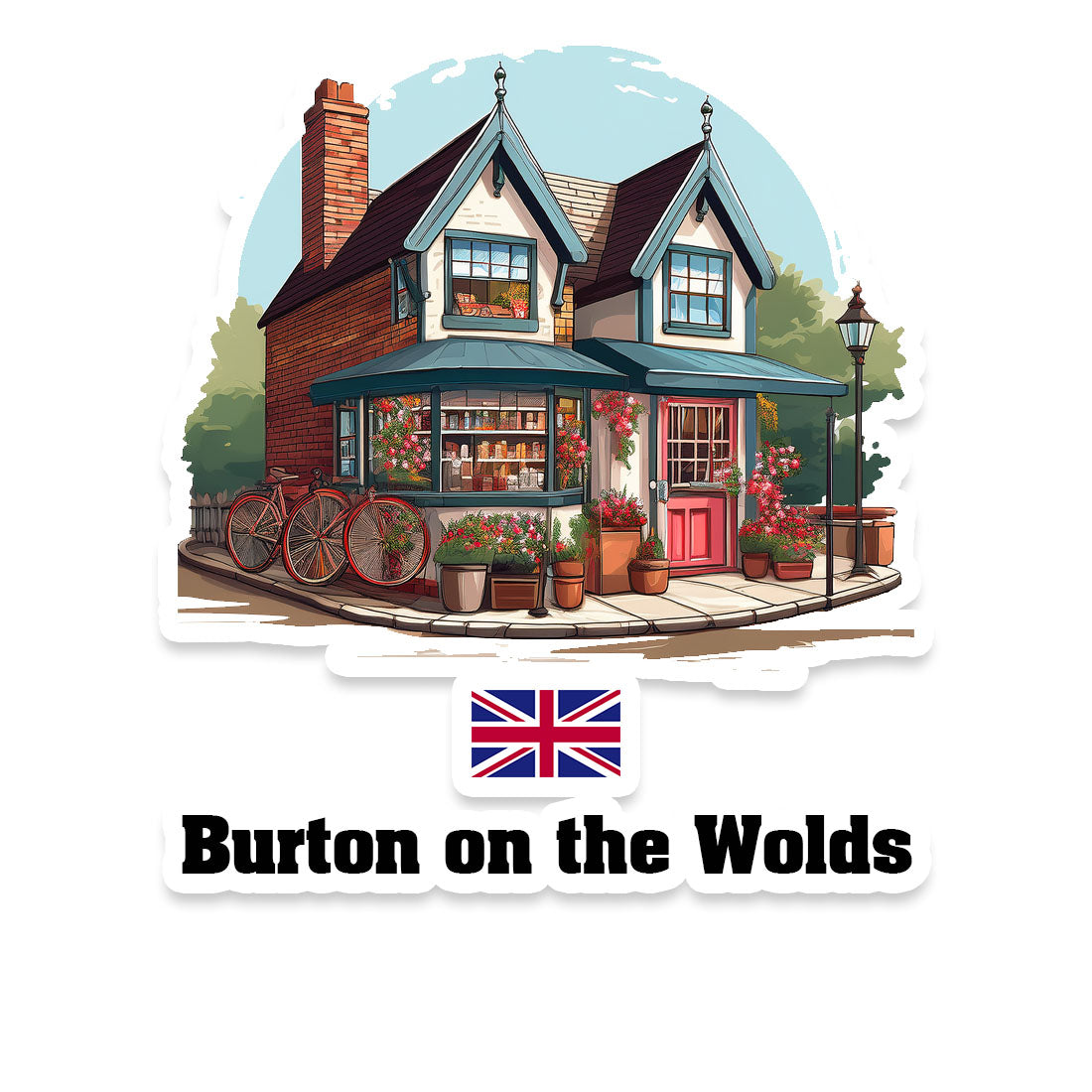 Burton on the Wolds Fridge Magnet