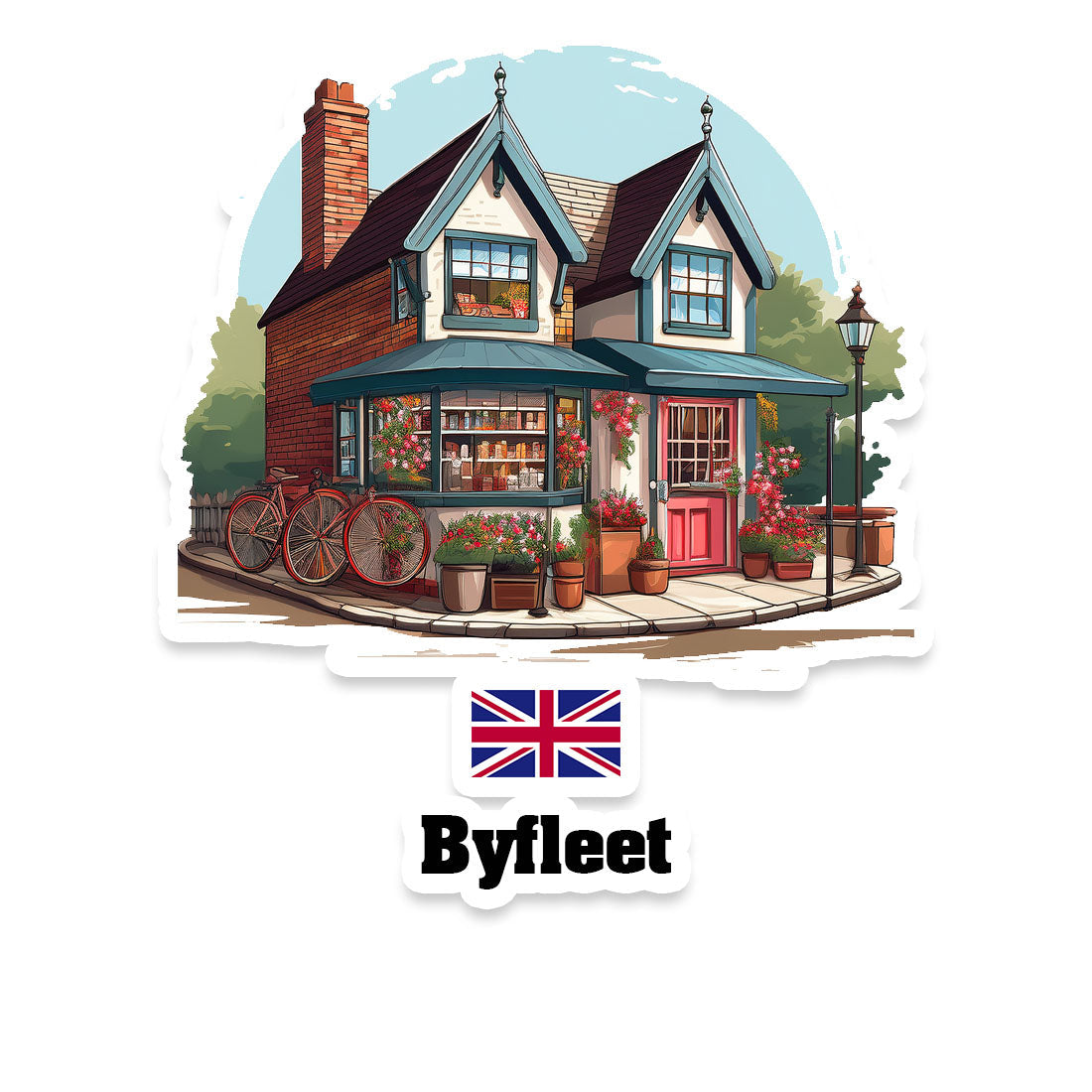 Byfleet Sticker