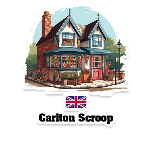 Carlton Scroop Fridge Magnet