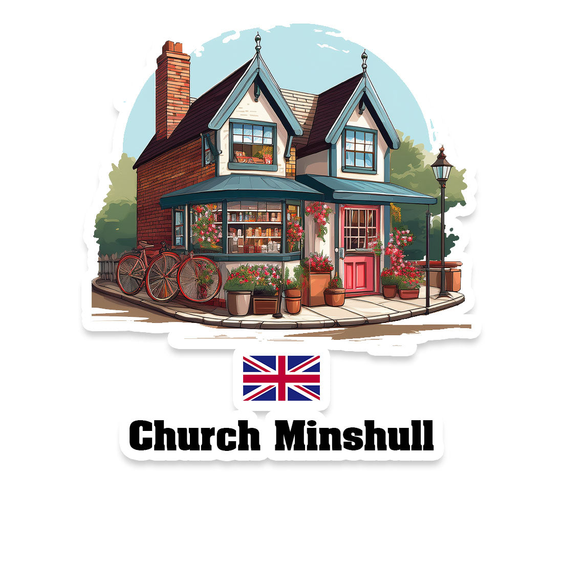 Church Minshull Sticker