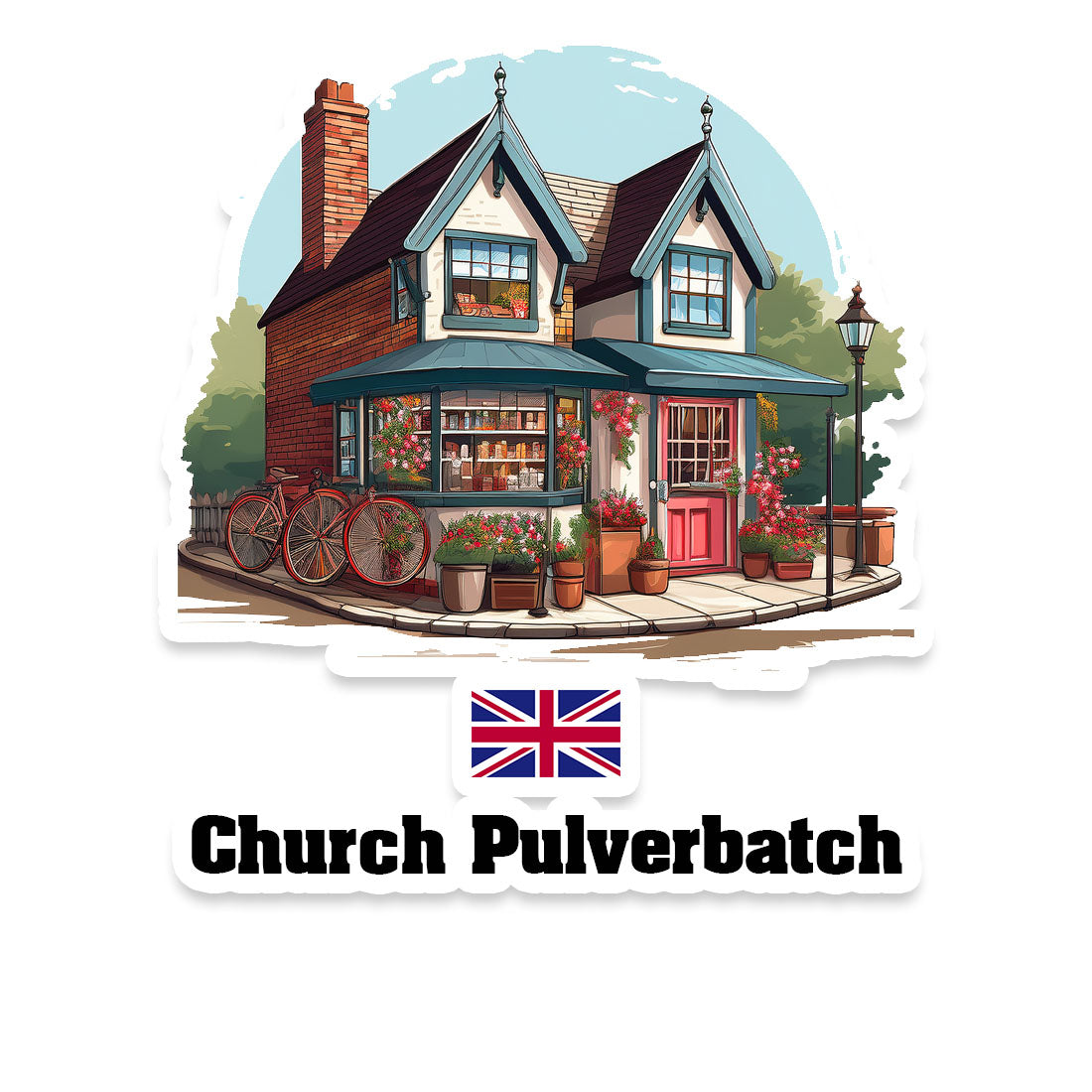 Church Pulverbatch Fridge Magnet