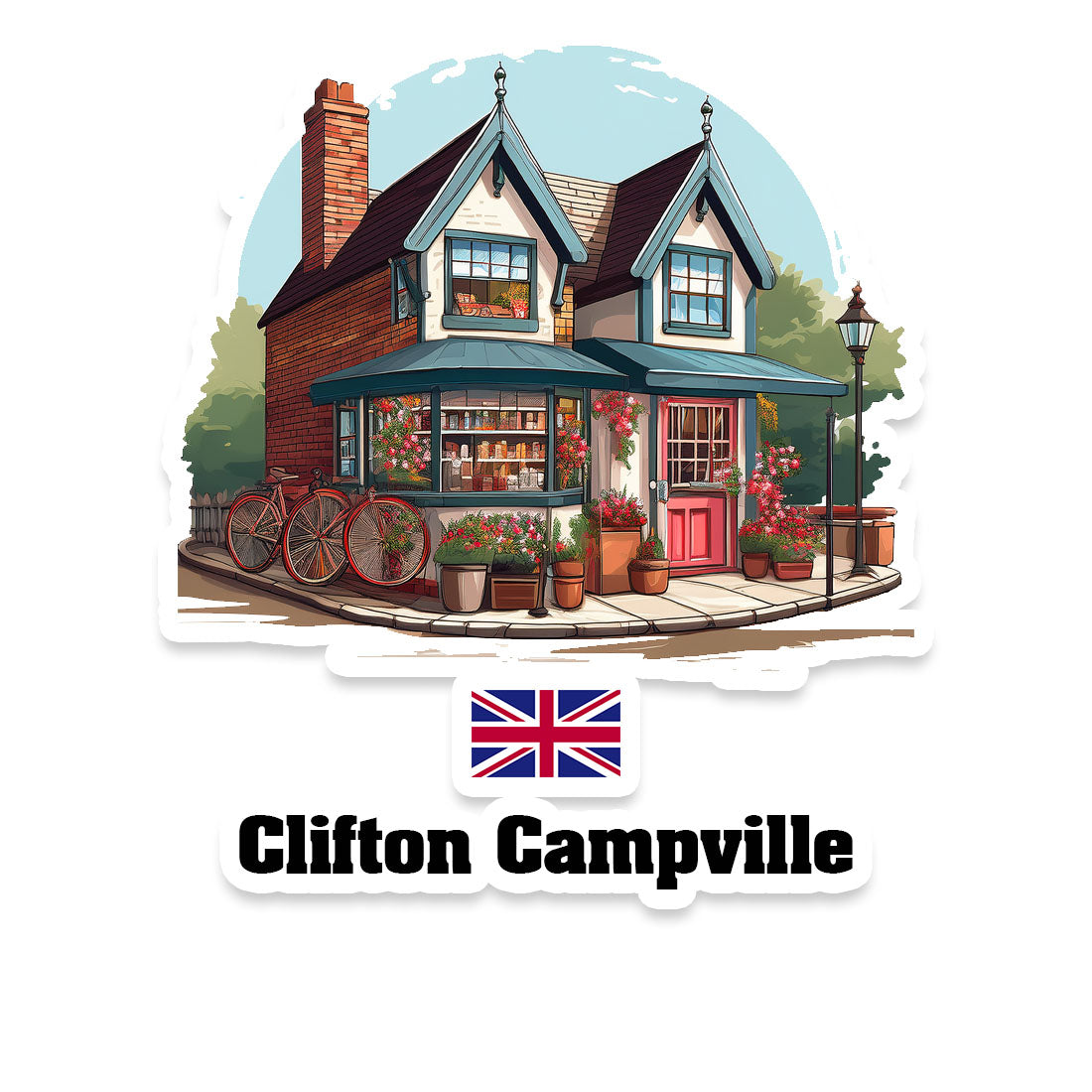 Clifton Campville Fridge Magnet