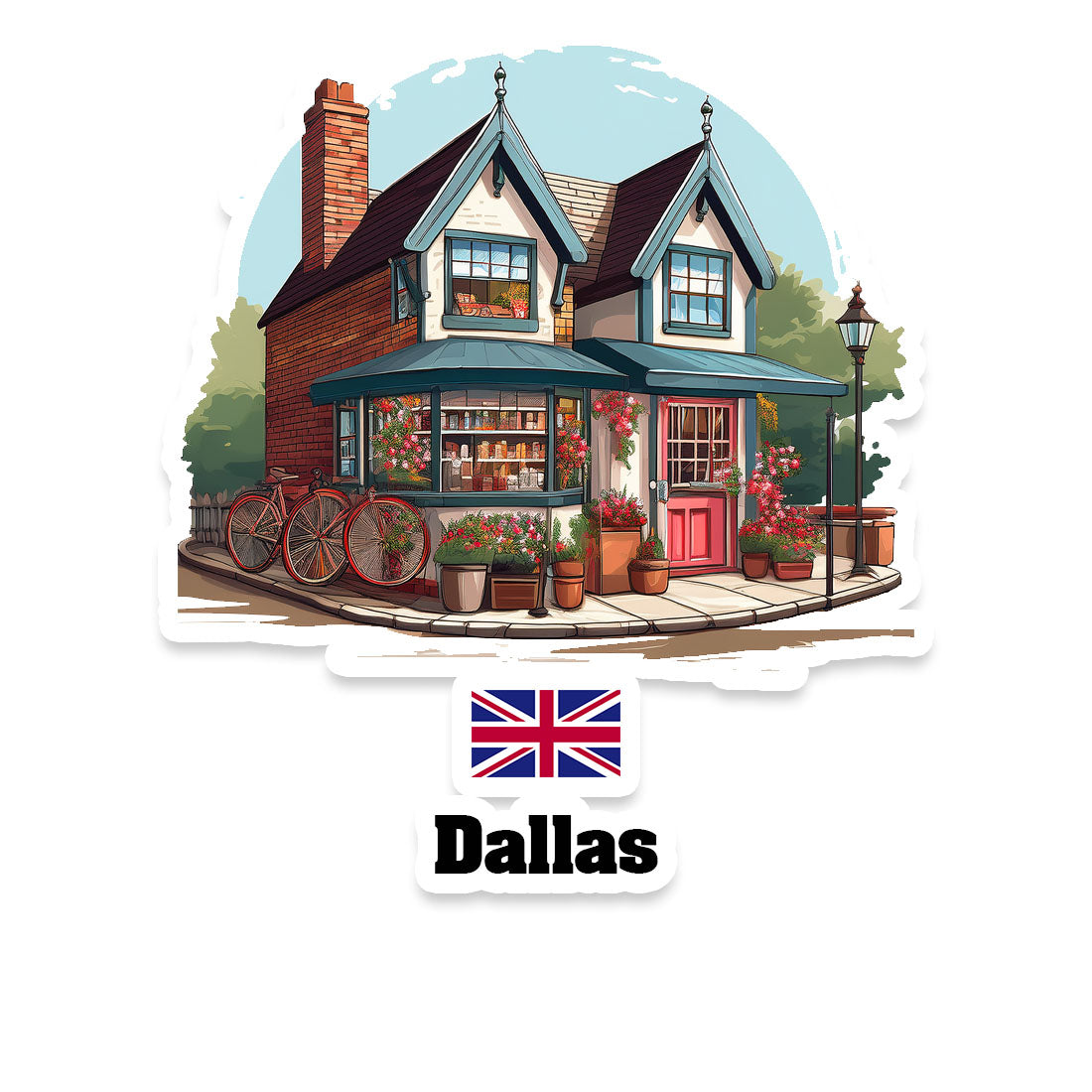 Dallas Fridge Magnet