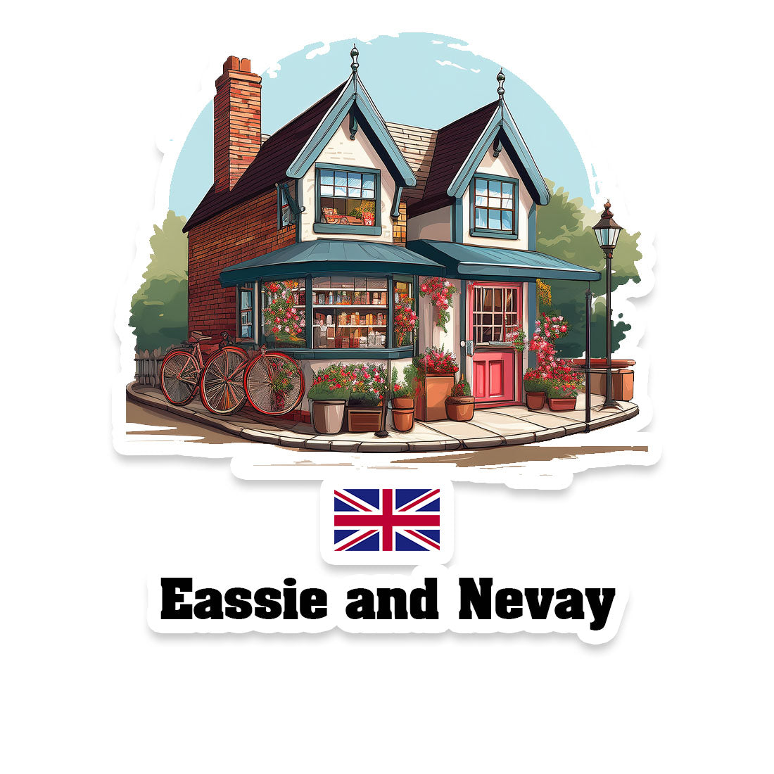 Eassie and Nevay Fridge Magnet