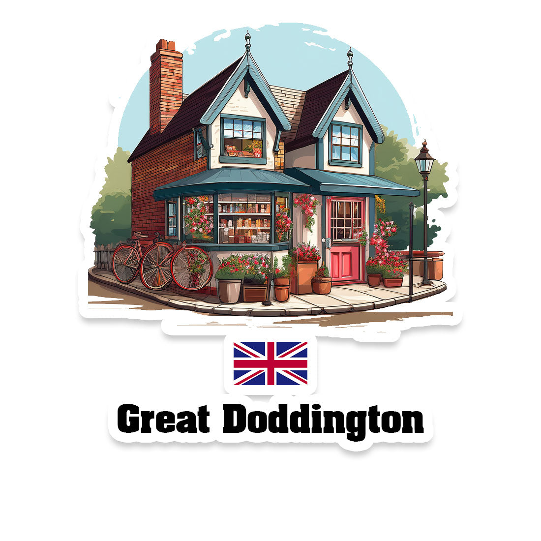 Great Doddington Fridge Magnet
