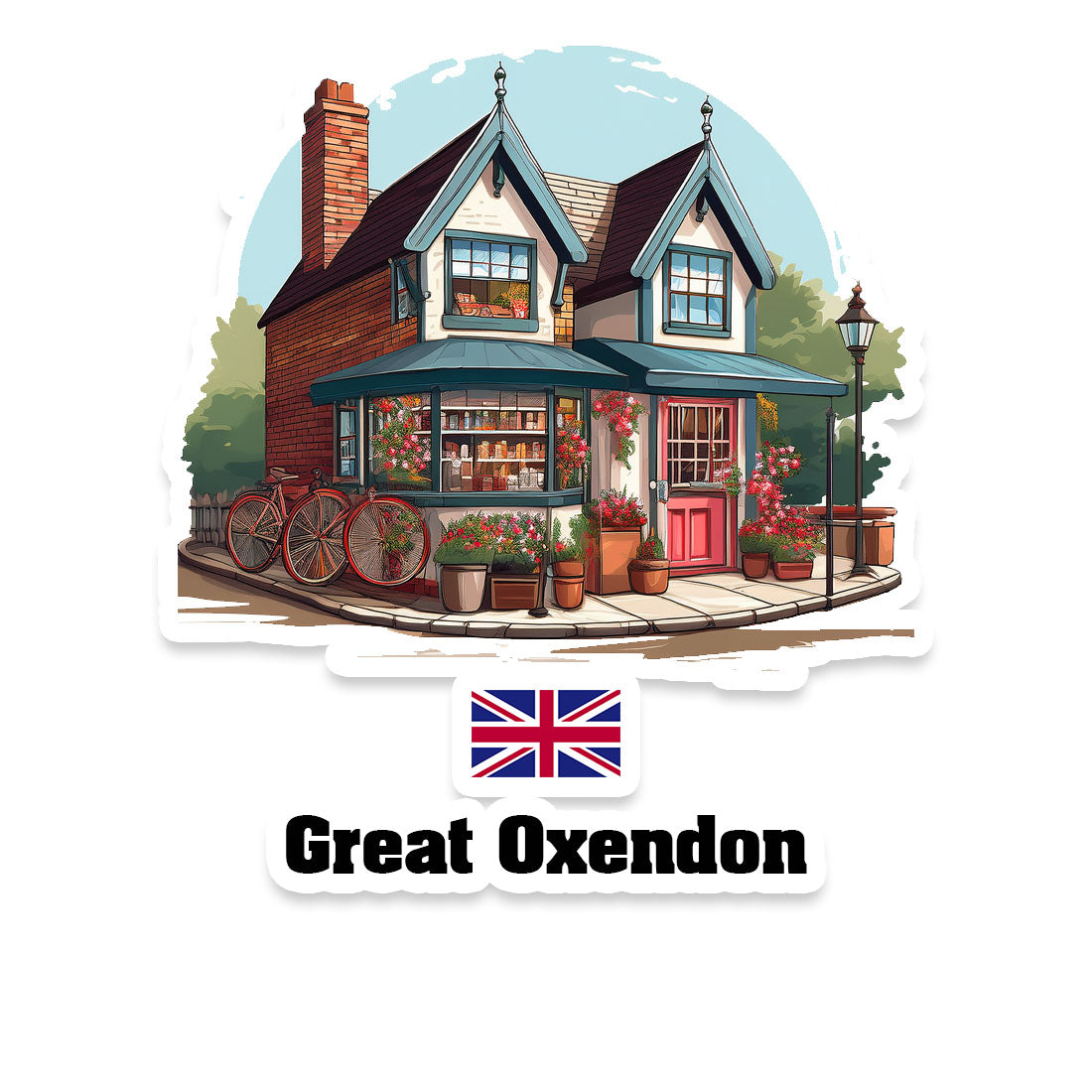 Great Oxendon Fridge Magnet