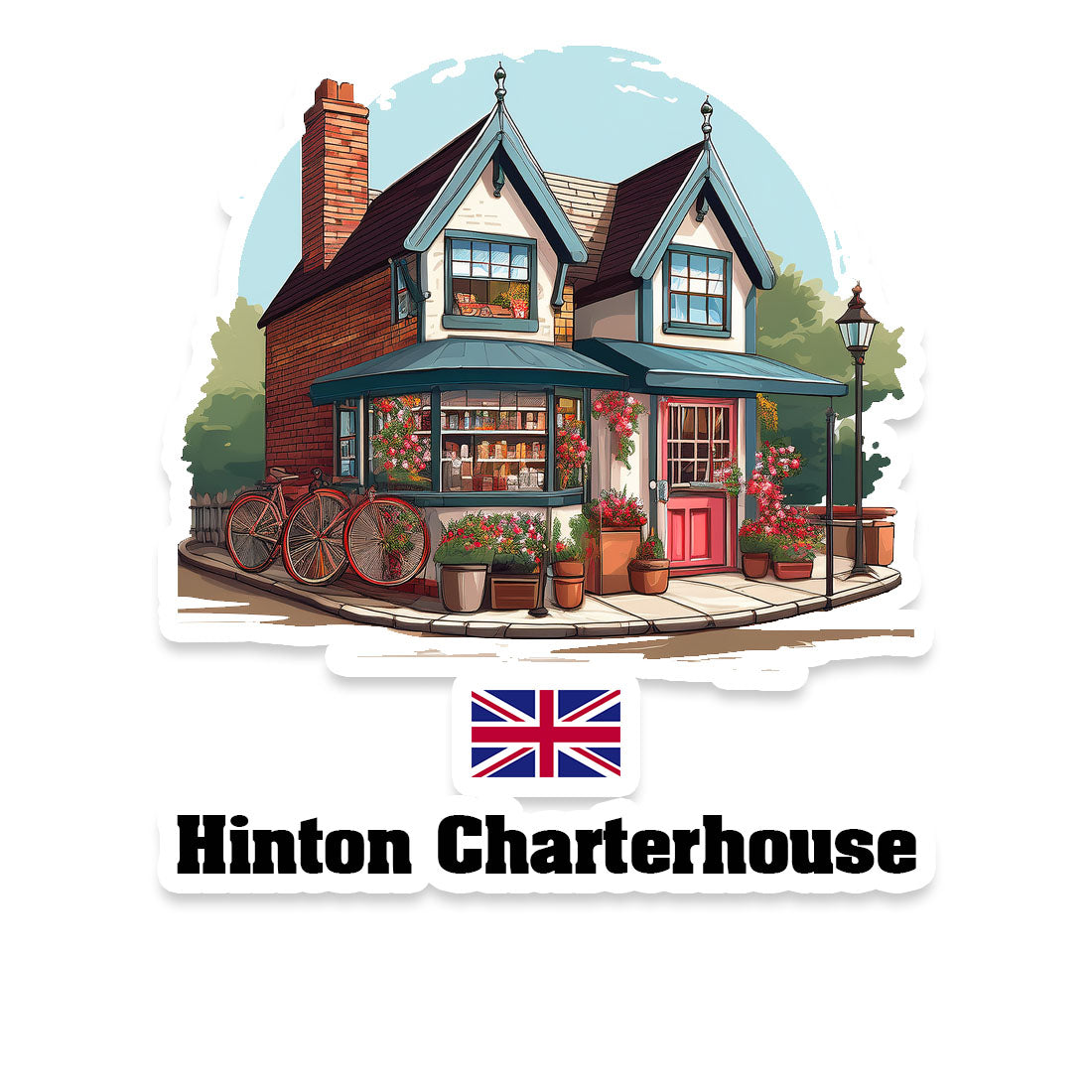 Hinton Charterhouse Sticker