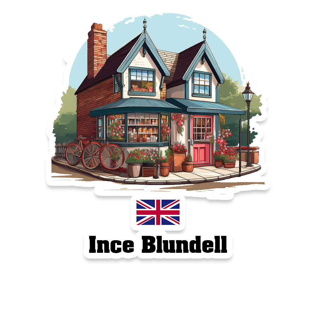 Ince Blundell Fridge Magnet