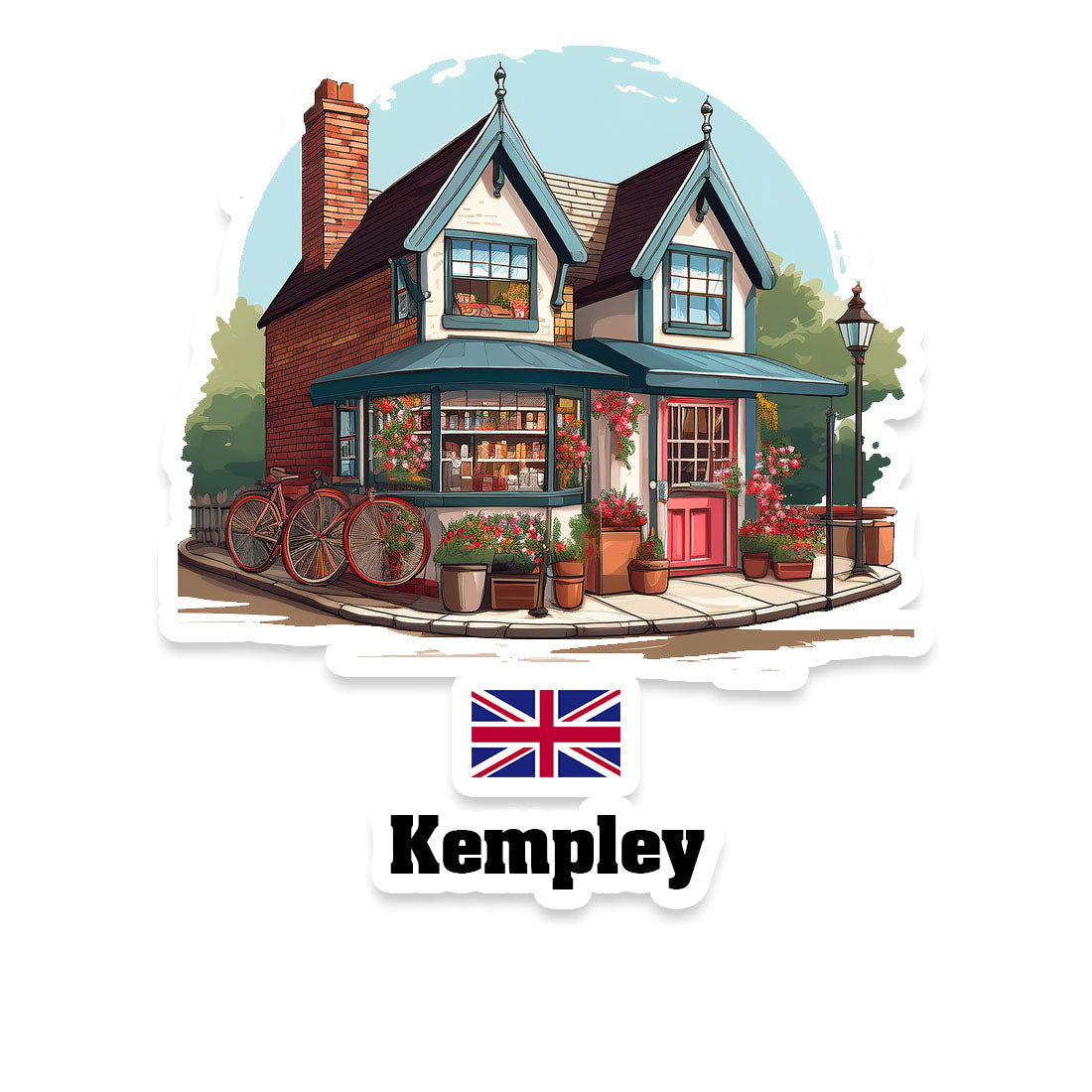 Kempley Fridge Magnet
