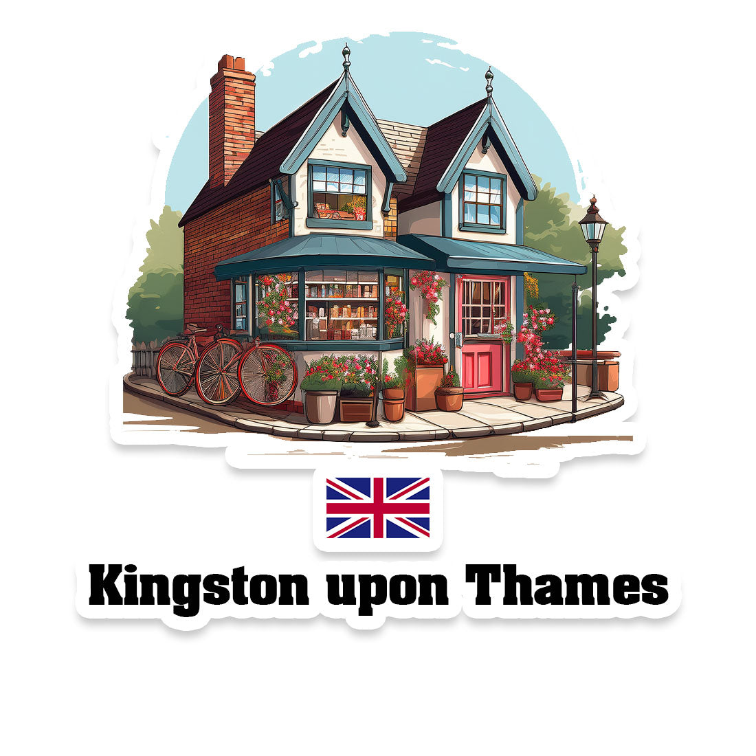 Kingston upon Thames Fridge Magnet